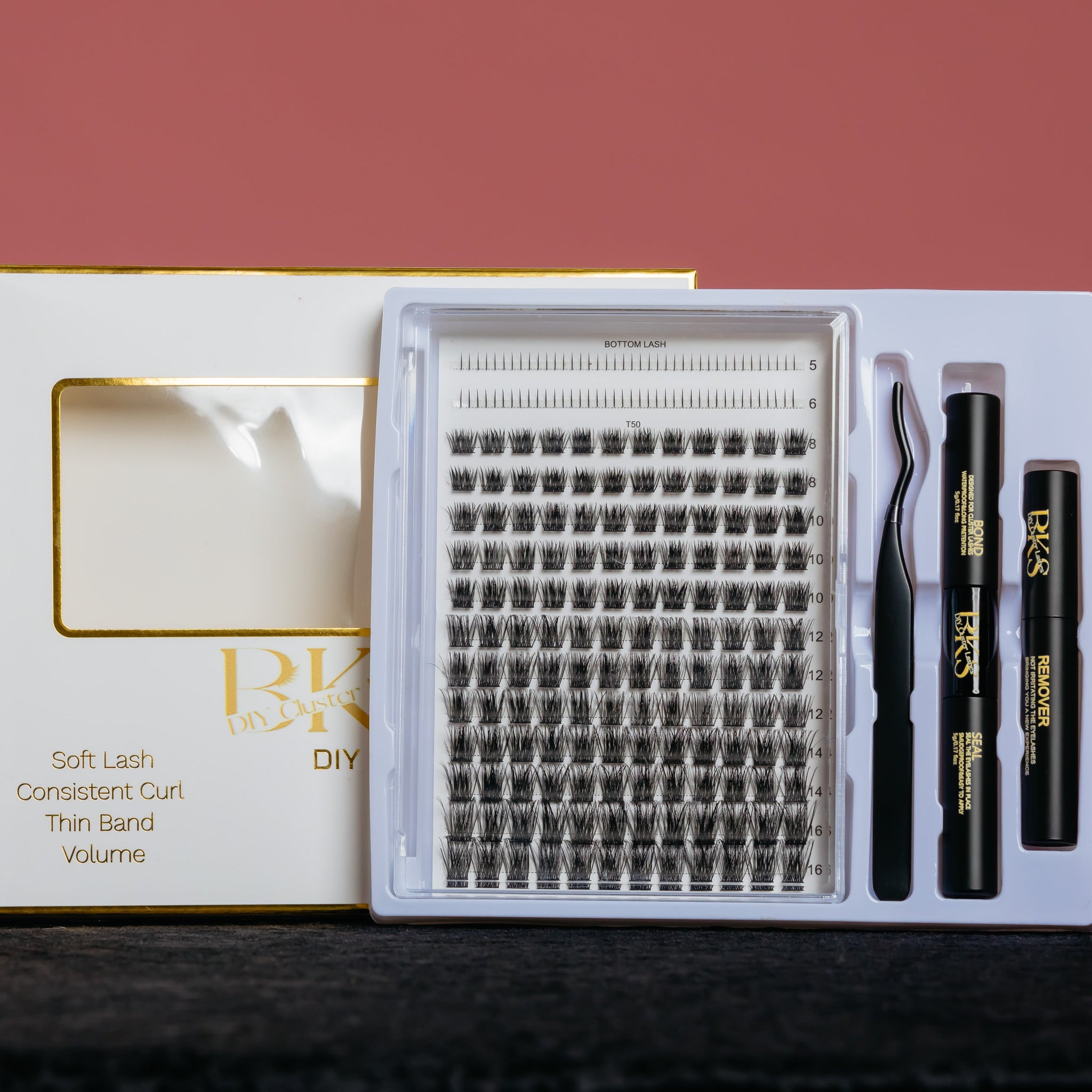 Large lash set box